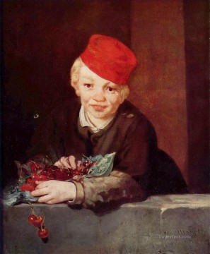 Édouard Manet Painting - El niño de las cerezas Eduard Manet